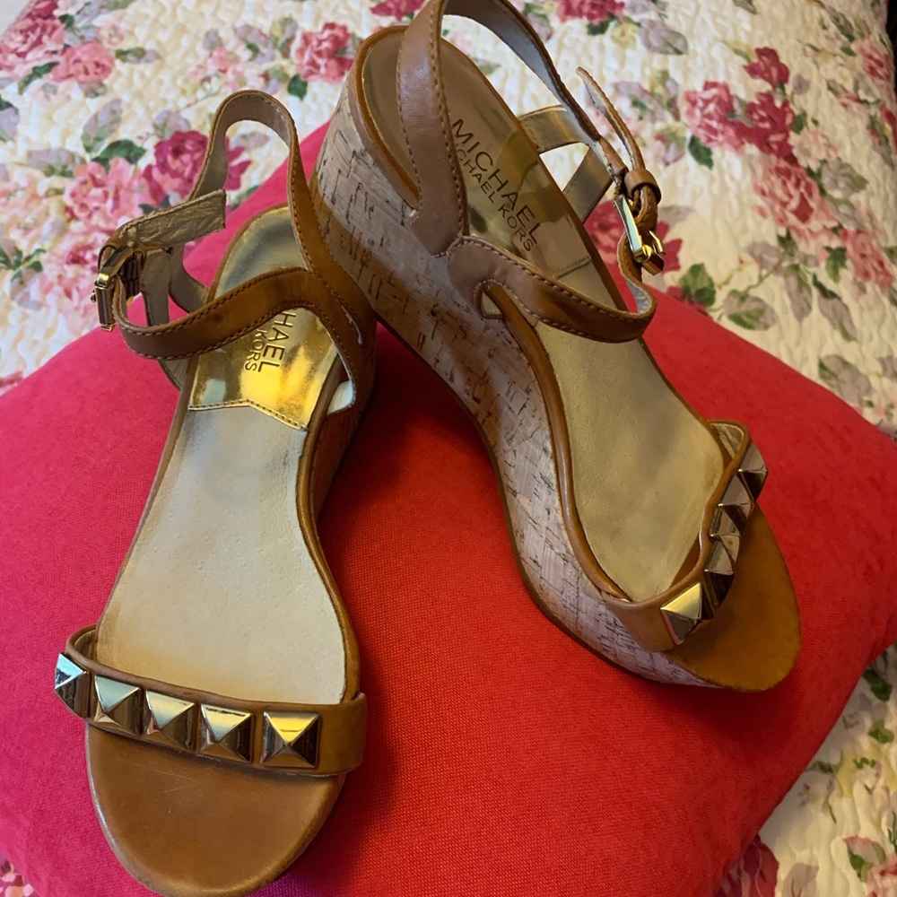 Michael Kors Leather  Sandall